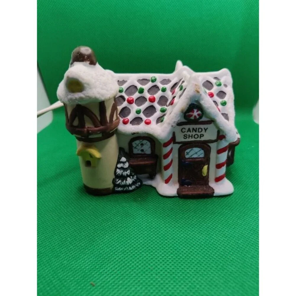 Porcelain Bisque Santa's Village